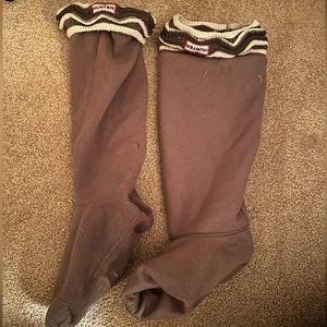 Brown Hunter Boot Socks